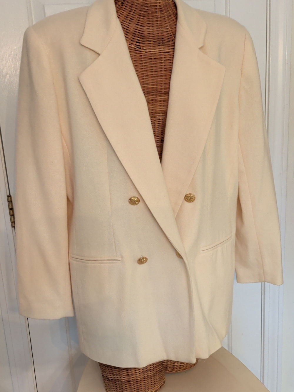 Stephanie Andrews Women's Wool Blazer Size 14 Like New
